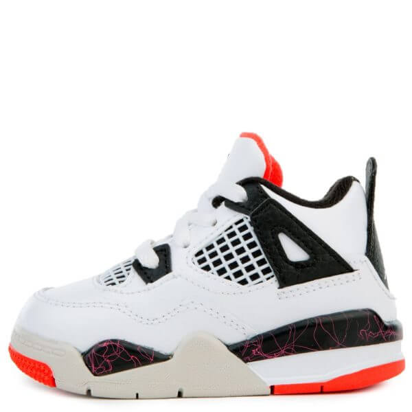 white black bright crimson jordan 4