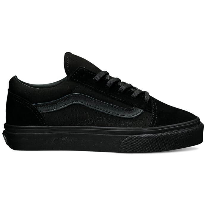 old skool vans junior size 4